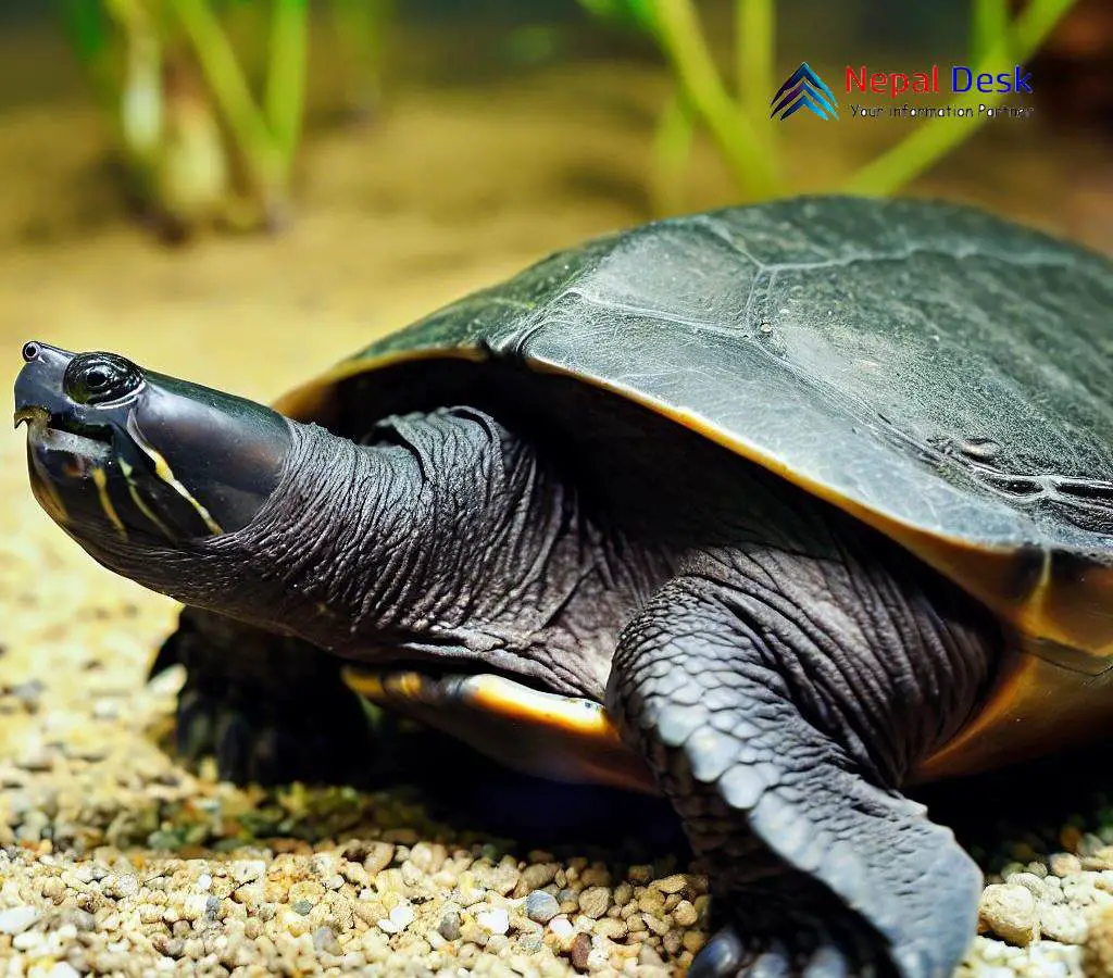 Exciting Discovery Rare Black Softshell Turtle Identified In Nepal 