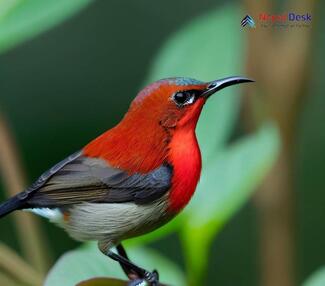 Crimson Sunbird_Aethopyga siparaja
