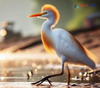 Eastern Cattle Egret_Bubulcus coromandus