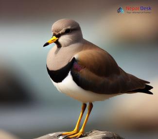 Gray-headed Lapwing_Vanellus cinereus