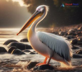 Great White Pelican_Pelecanus onocrotalus