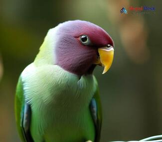 Plum-headed Parakeet_Psittacula cyanocephala