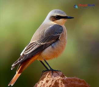 Red-tailed Wheatear_Oenanthe chrysopygia