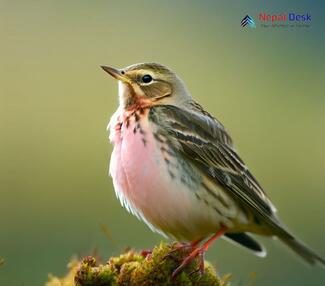 Rosy Pipit_Anthus roseatus