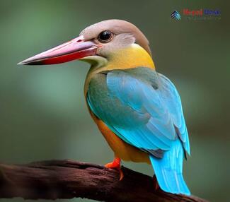 Stork-billed Kingfisher - Pelargopsis capensis