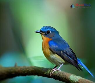 Tickell's Blue Flycatcher - Cyornis tickelliae