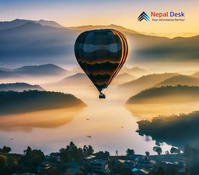 Hot Air Balloon - Pokhara