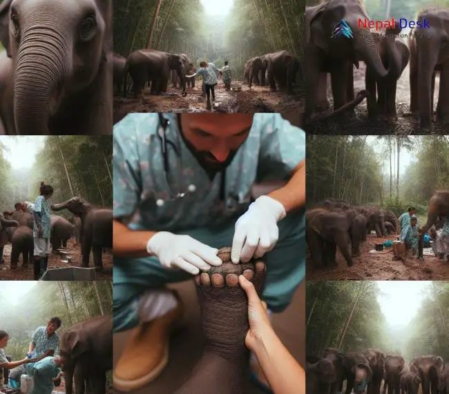 Elephant Health Camp