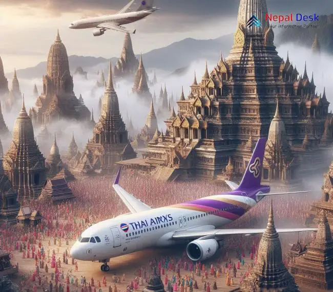 THAI Airways_Ktm-Bgk Flight