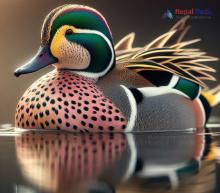 Baikal teal_Sibirionetta formosa