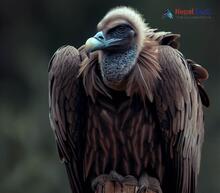 Cinereous vulture_Aegypius monachus